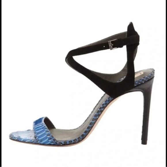 Reed Krakoff Snake and Suede Harness Sandal391/2 9.5 - Picture 12 of 12